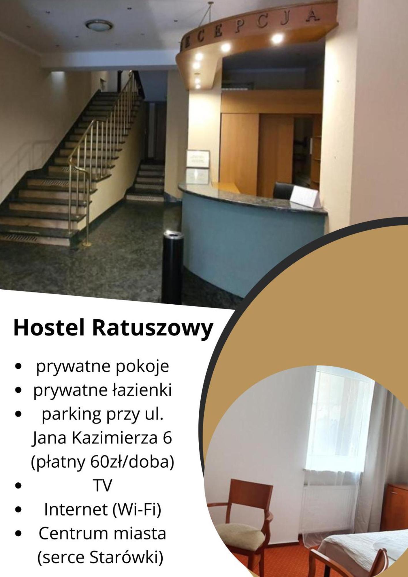 Hostel Ratuszowy Bydgoszcz Exteriör bild